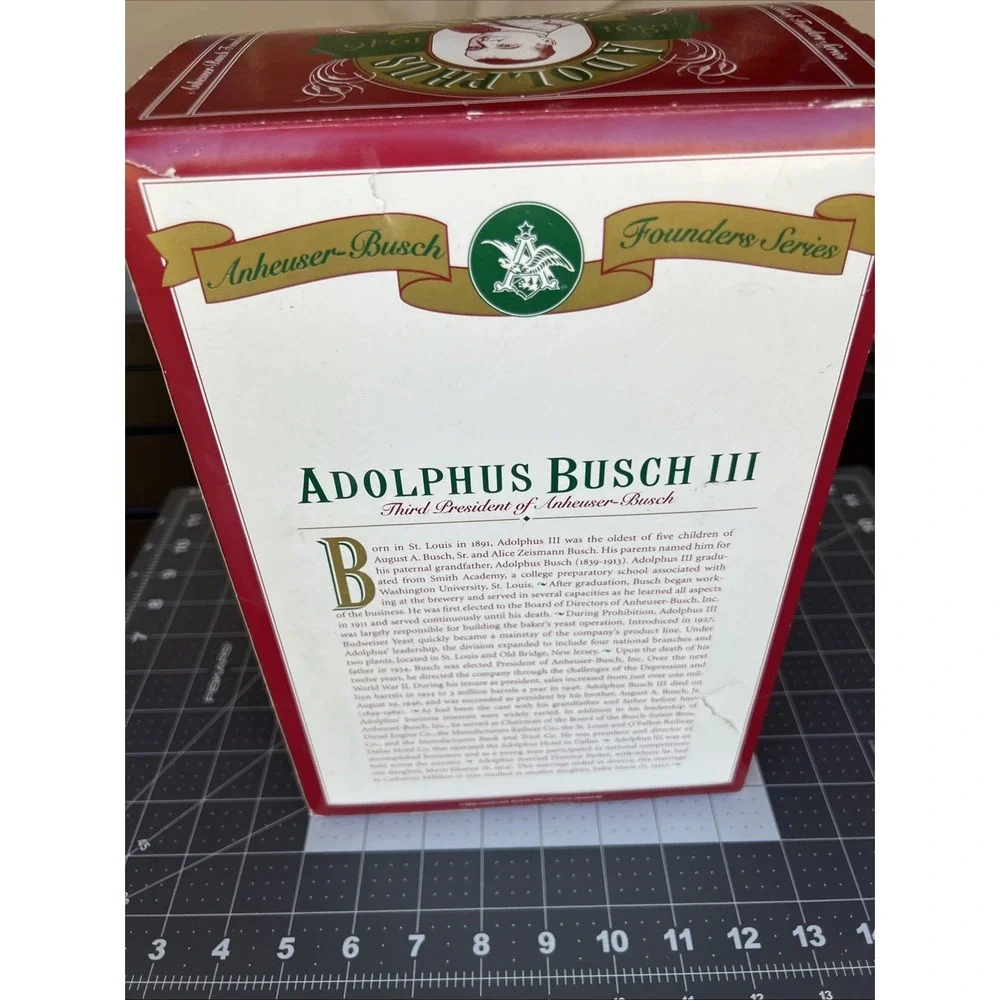 Anheuser Busch Founders Series Adolphus Busch III Stein CS265